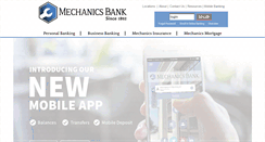 Desktop Screenshot of mechanicsbankms.com